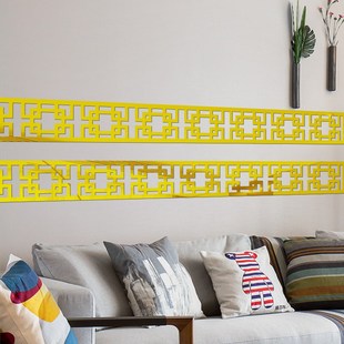 饰d立体腰线墙贴自粘背景墙边框装 棚顶装 饰 饰条中式 吊顶装