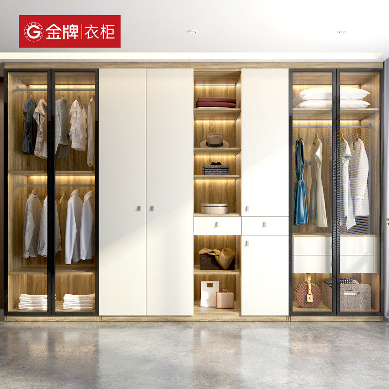 金牌厨柜整体走入式衣帽间全屋家具家居
