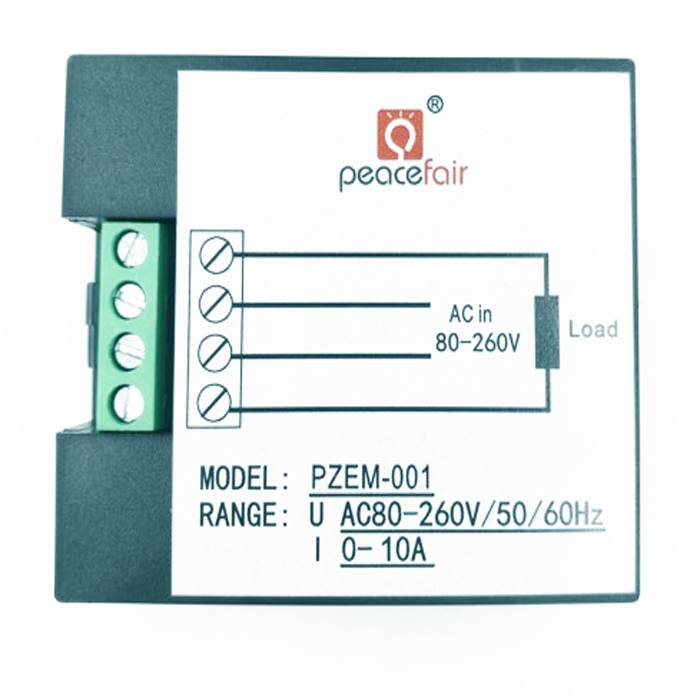 培正PZEM-001交流电能计量器电力监测仪电表数显表电流压电量仪表