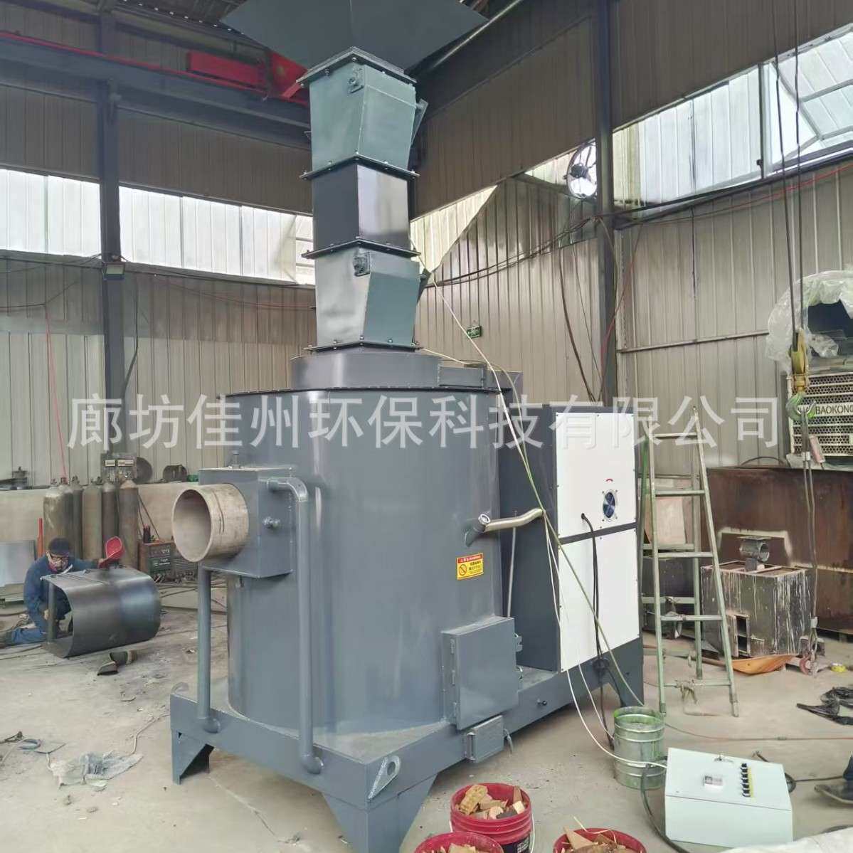 河北沧州生物质燃烧机厂家 火盆颗粒燃烧炉烘干大枣热风炉燃烧器