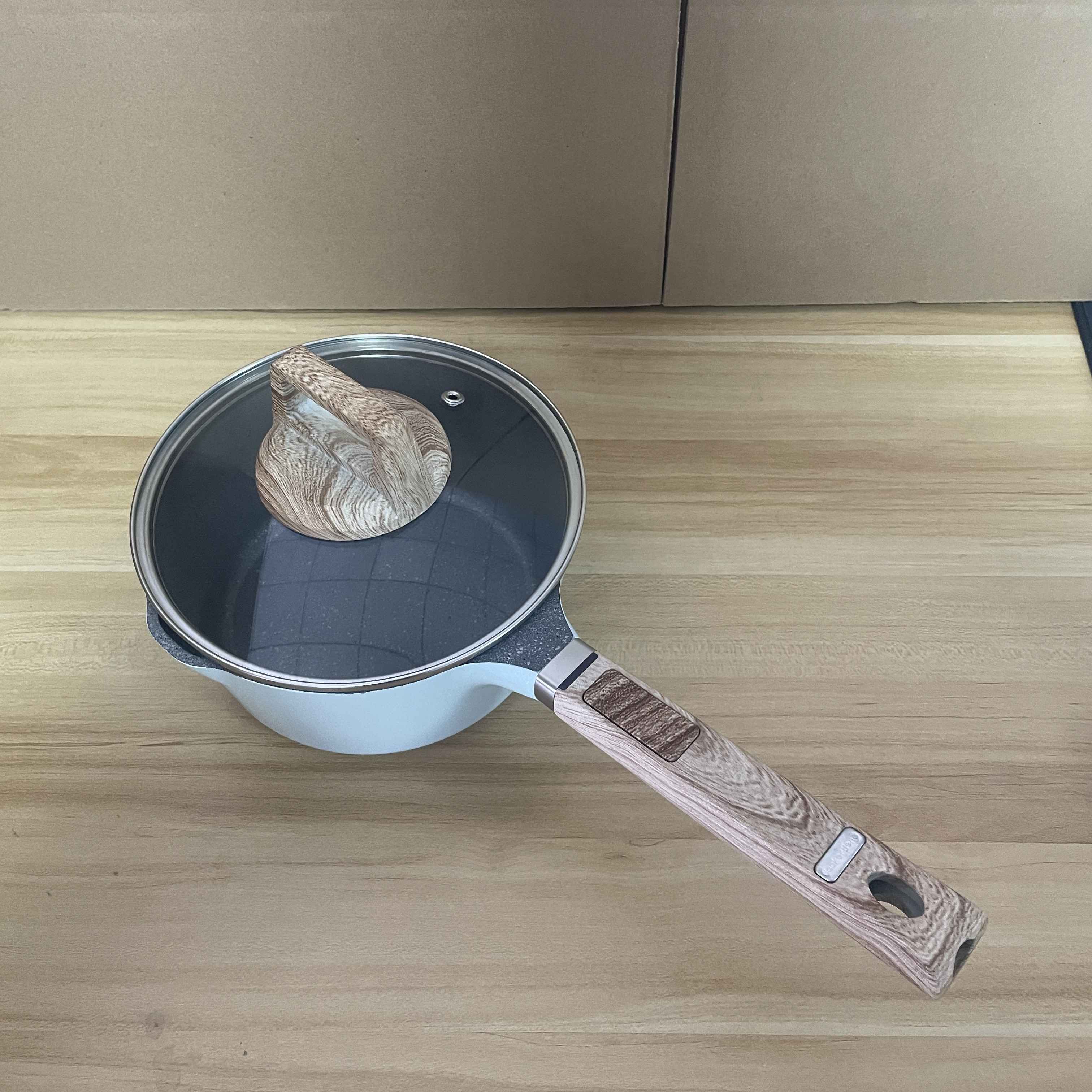 【外贸尾单】德国麦饭石小奶锅宝宝辅食不粘锅热牛奶家用面锅