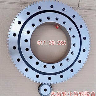 德国进口外齿回转支撑旋转轴承随车吊转盘总成机械臂齿轮转盘011