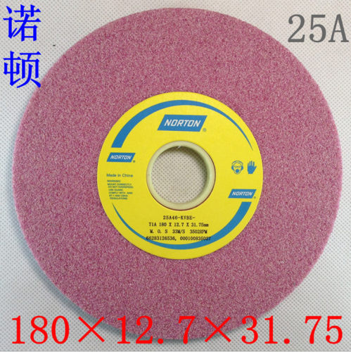 砂轮25A红色180x12.7x31.7546K美国磨床红色砂轮磨具磨料正品