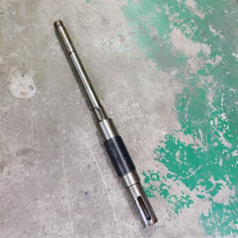 上海第七机床黄山皖南X57-3铣床配件01-34皮带轮轴长451/长481