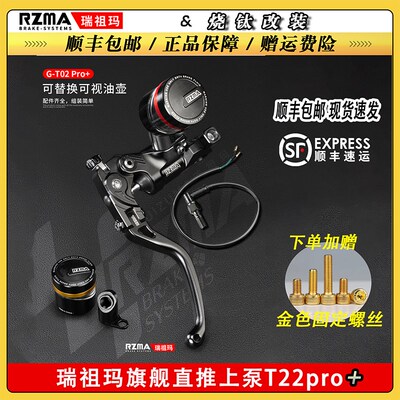 RZMA/瑞祖玛GT02PRO+直推煞车泵小牛NXT/FX/N1S九号Mz/E80E/E200P
