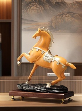 老板领导办公室桌马到成s功装饰摆件高档客厅屏风博古架酒柜工艺