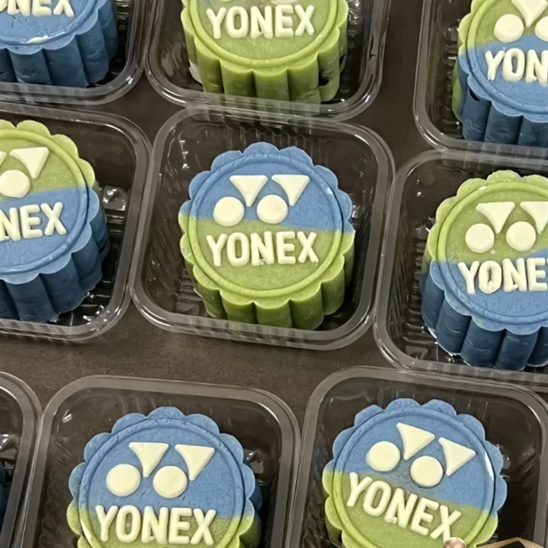 羽毛球月饼e模具尤尼50克g斯定制手按压式商家用2025新款桃山皮磨