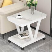 移动小桌子边茶几小桌柜红小桌子奢移动网边可阳台角桌岩沙发轻边