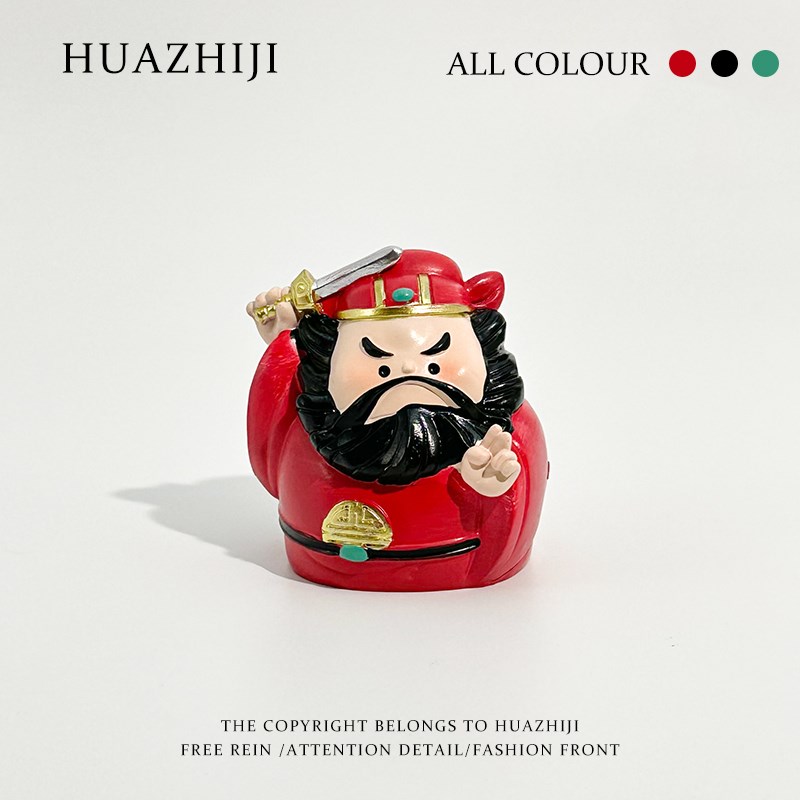 【驱魔钟馗】职场防小p人办公室工位解压装饰桌面摆件国潮好运礼