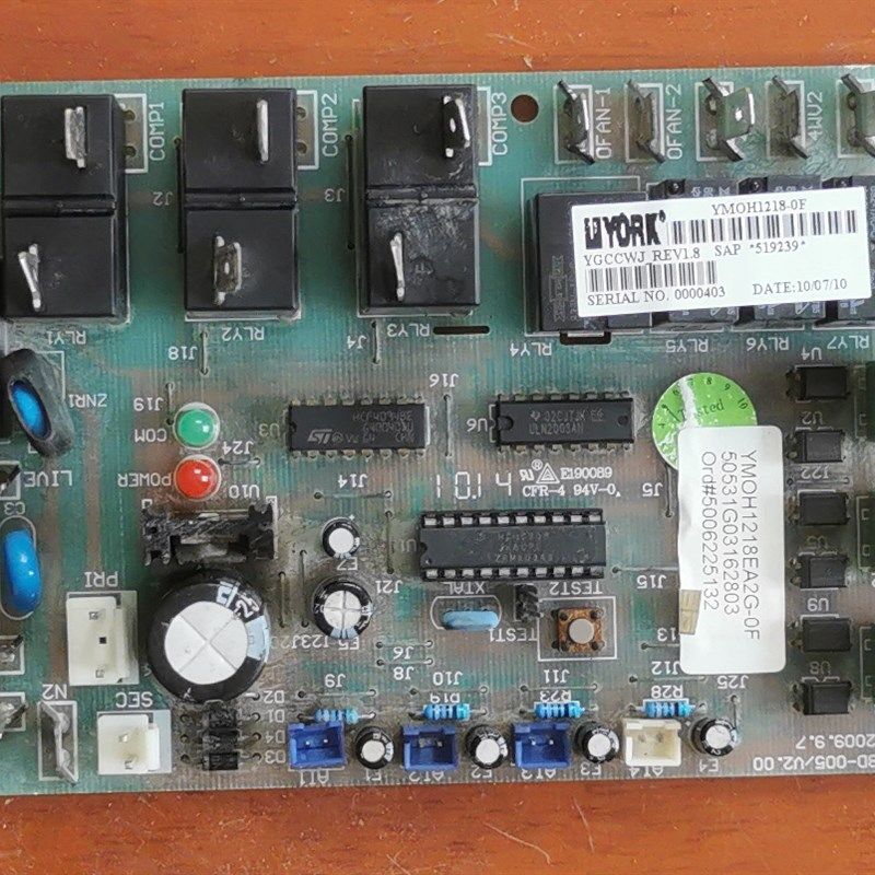 麦克中央空调线路板主板 YMOH1218-0F 风管机 YORK-MBD-005-V2.00,电子元器件市场,PCB电路板/印刷线路板,淘宝优惠券,粉丝福利购,淘宝优惠卷