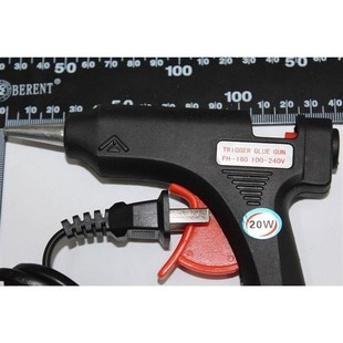 胶枪胶条20W黑色小胶枪热熔胶E枪送胶条热胶T枪送10根胶棒
