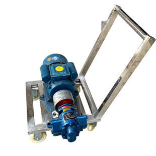 豆制品耐高温泵抽豆渣豆浆热浆泵电动齿轮泵推车款 遥控款