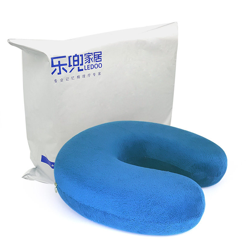 美容院趴枕头枕可拆洗按摩推拿美容床趴枕趴垫枕圆形U型枕头脸枕