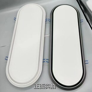 蜂窝大板吊顶灯 厨卫集成灯检修口石膏板弹簧卡扣LED主灯 圆弧灯