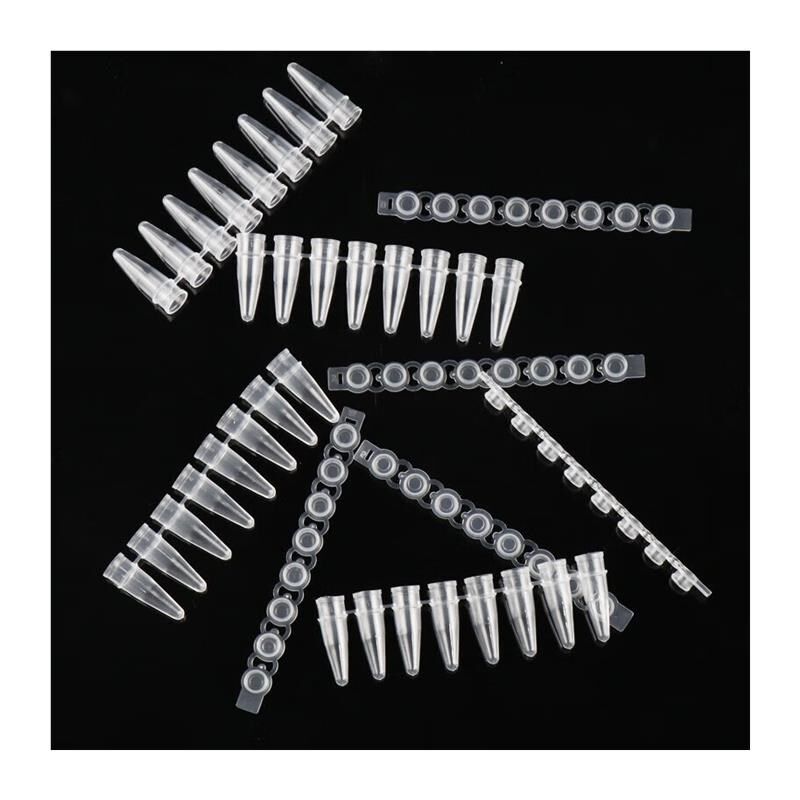 冰禹BT-303八连管8联排PCR管排管带平盖0.2ml200条/包