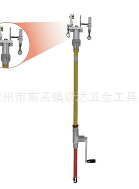 AHIR-JX-25-1双杆式传动杆J型线夹安装工具电力施工绝缘操作杆子