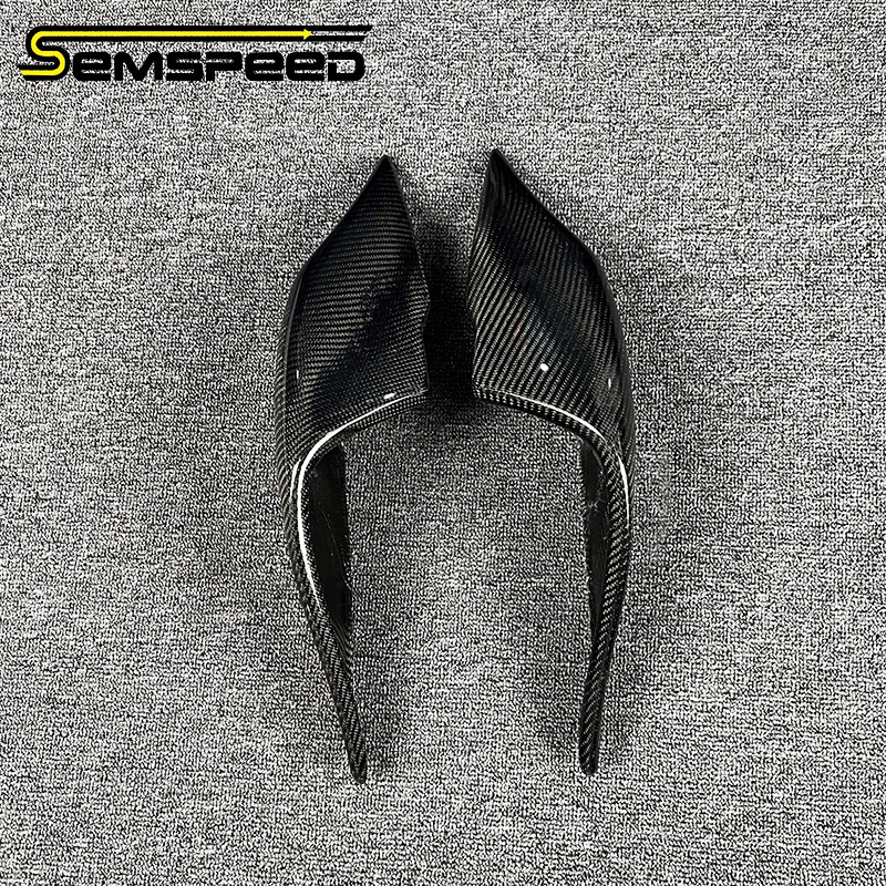 适用钱江赛800赛800RS赛600RS改装件碳纤维后座垫侧板 后驼峰配件