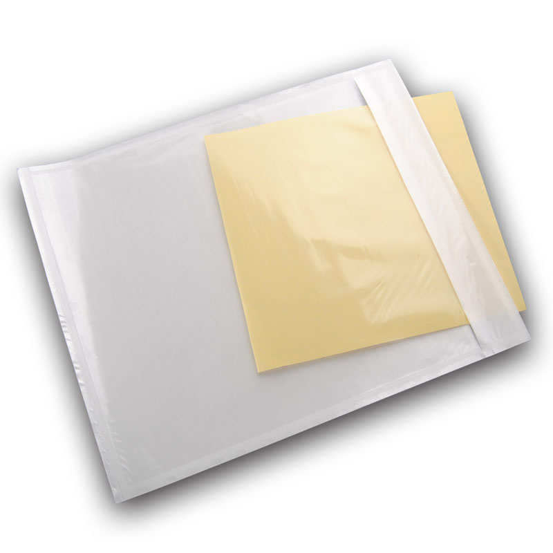 运单清单袋密封发票收据袋回单贴袋透明背胶袋子a4a5定做印刷包邮