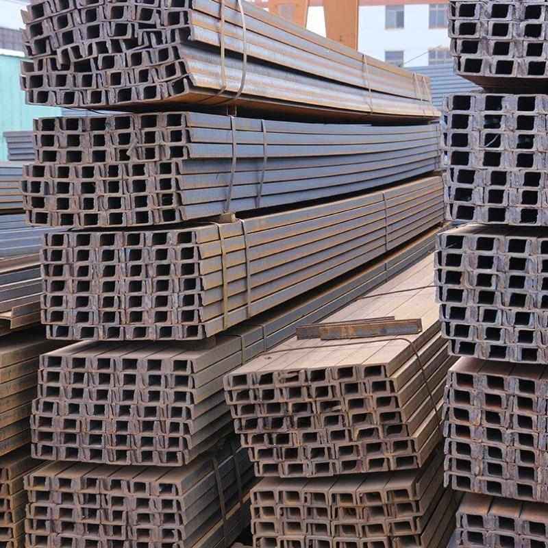 来禹12号镀锌槽钢U型槽钢承重钢材幕墙用槽钢一根6米价