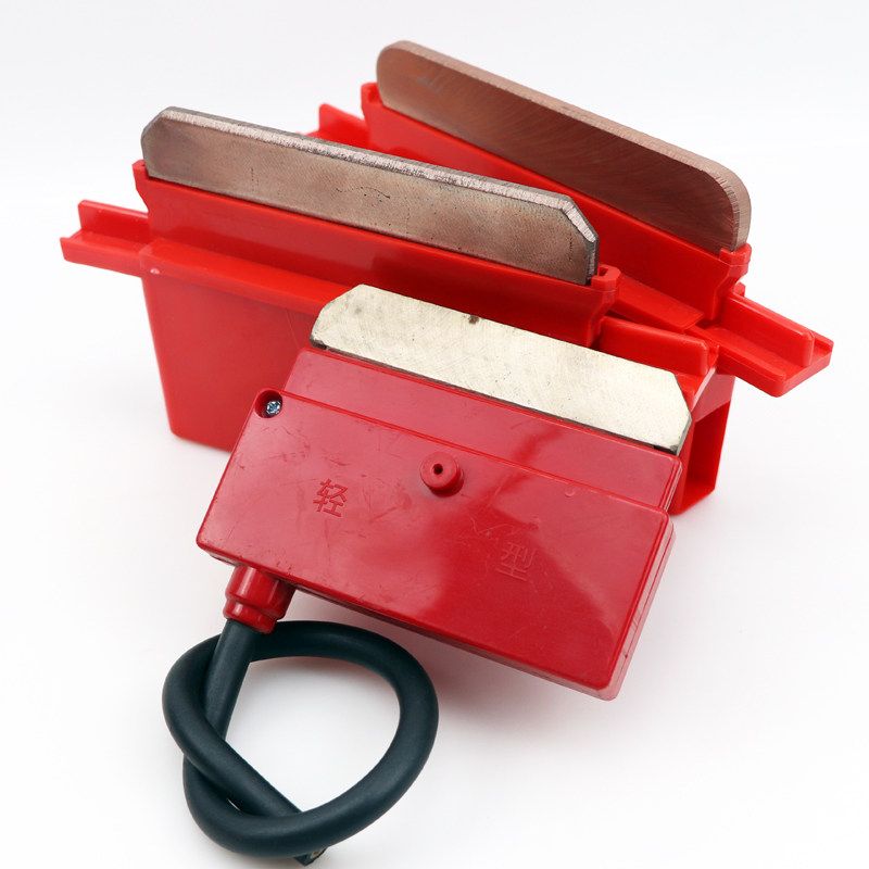 起重机单极滑触线集电器 碳刷刀头200A 300A 500A 800A集电器刀头