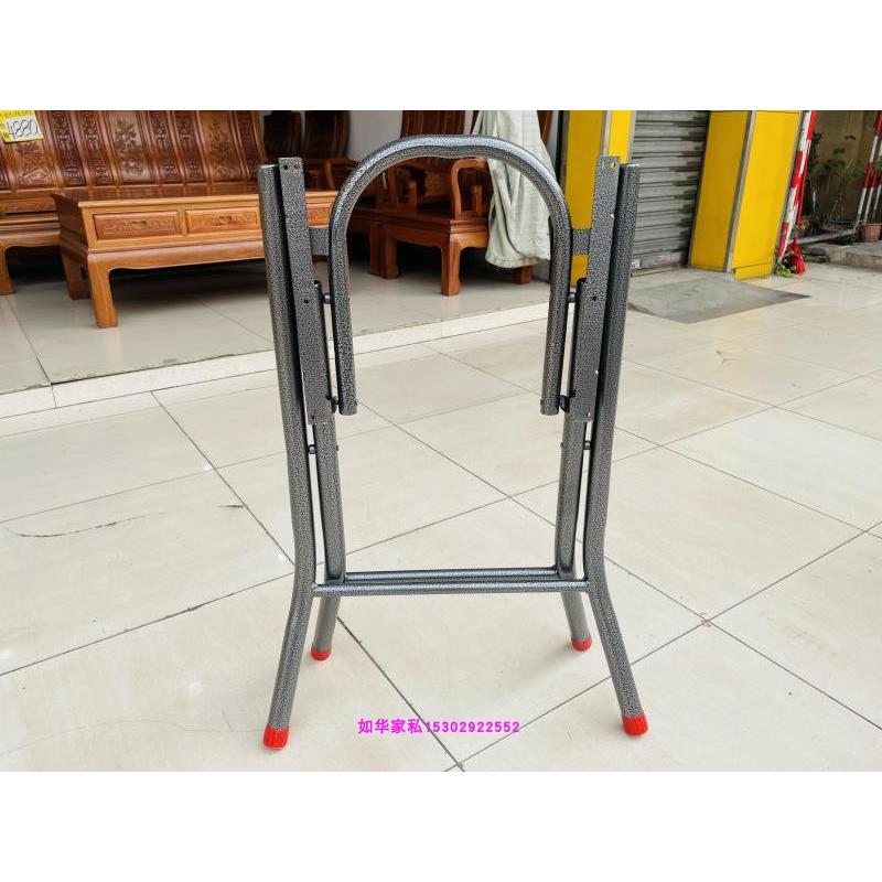 杉木桌架简易桌子脚架台餐桌架折叠台架折叠台架32加厚管架厂直销