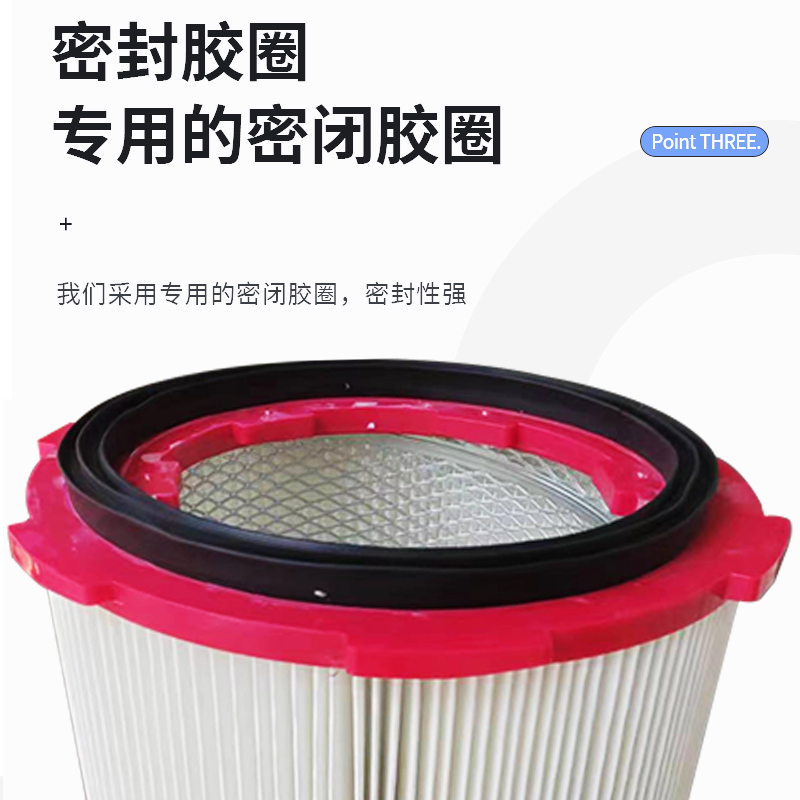 工业六耳除尘滤芯滤筒粉末回收除B尘器喷砂抛丸机静电喷涂喷粉喷