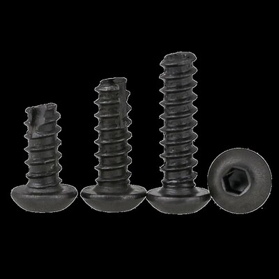 M2M2.6 8级加硬半圆头内六角自攻螺丝钉割尾螺丝*6x8x10x12x14mm