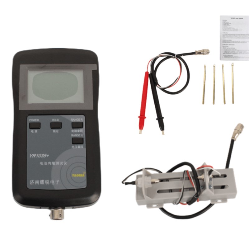 耀锐原创高精度YR1035+镍氢内阻测试仪表高压100V电动车电池组9