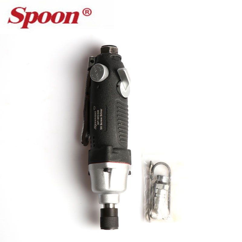 正品士邦SP-WC5直型气动起子5H/8H风批螺丝刀工业级小型改锥工具