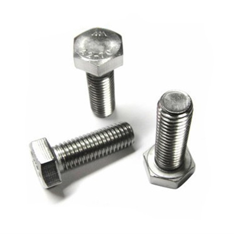 304不锈钢外六角螺丝M20*30/35/40/45/50/55/60 六角头螺栓DIN933