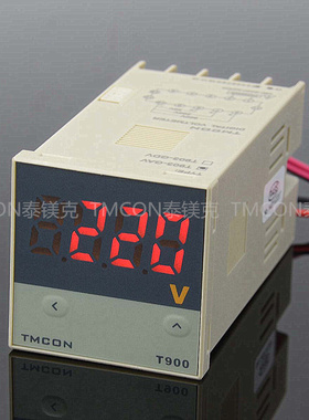 TMCON泰镁克品牌 数字电压表T903-GV 数显交流直流电压表