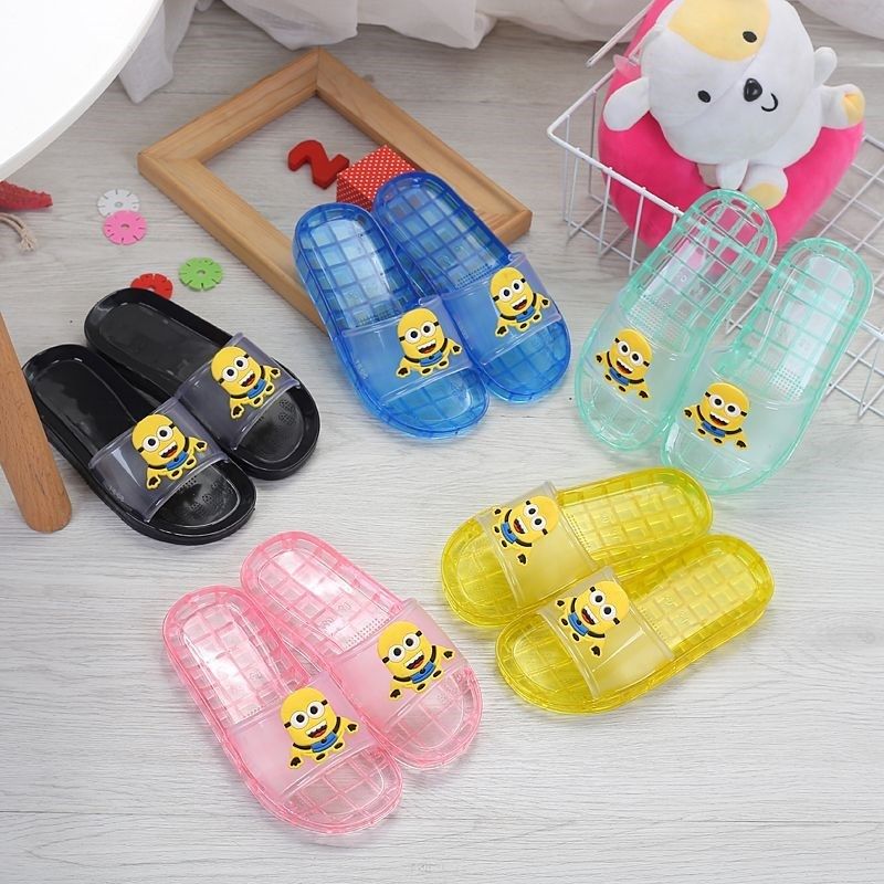 儿童水晶拖鞋夏大童卡通可爱防滑防摔浴室透明软底洗澡宝宝沙滩鞋,3C数码配件,USB多功能数码宝,淘宝优惠券,粉丝福利购,淘宝优惠卷