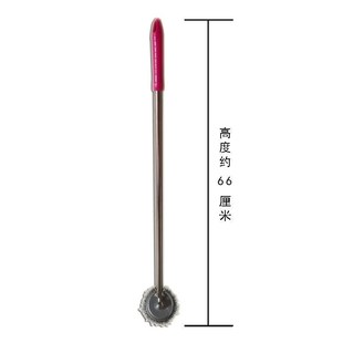 钢丝球马桶刷加长手柄长柄带长把酒店蹲厕清洁黄泽厕所洁厕刷家用