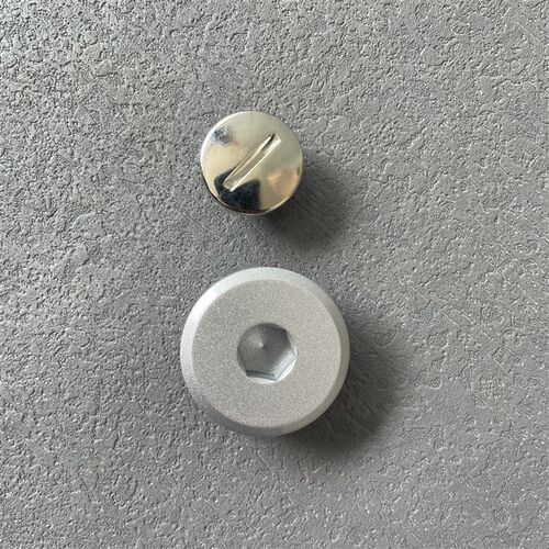 适用豪爵HJ125-2-8-23-30-27磁电机边盖上螺丝视孔盖点火正时盖