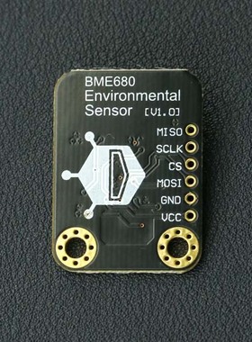Gravity:I2C BME680环境传感器模块VOC温度湿度气压空气质量监测