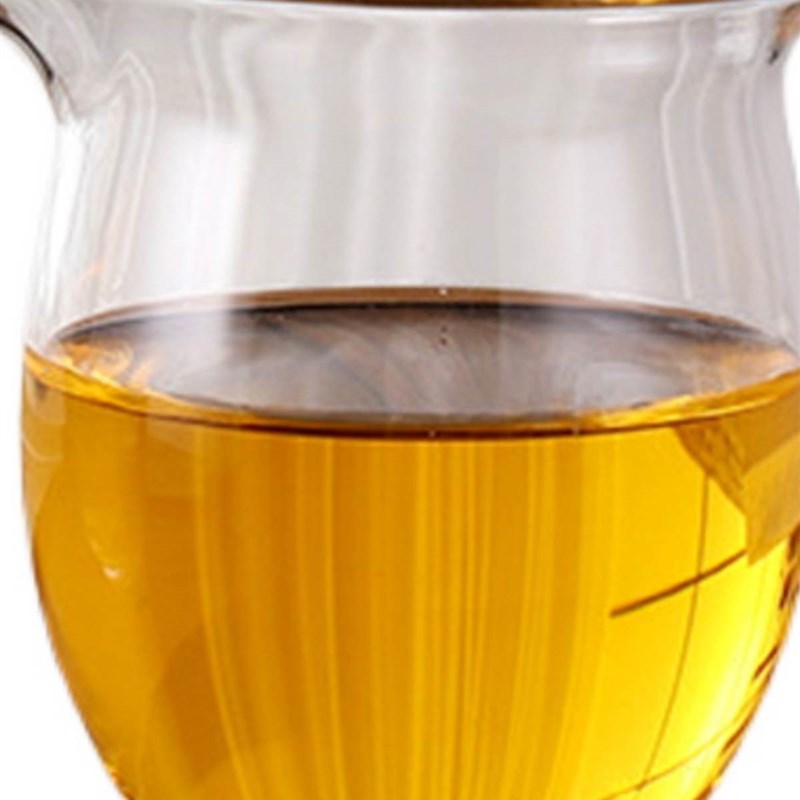 玻璃公道杯高透匀杯透明玻璃分茶器小号无把茶盅家用茶海功夫茶具