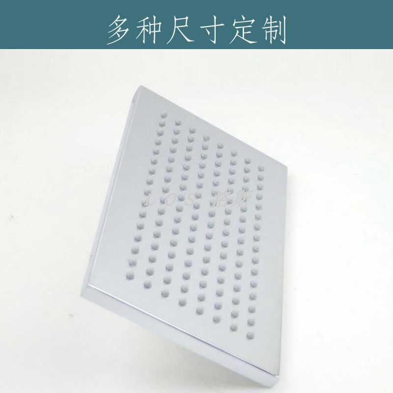 12x16寸30x4l0厘米大花撒淋浴喷头家用浴室长方形不锈钢洗澡莲蓬