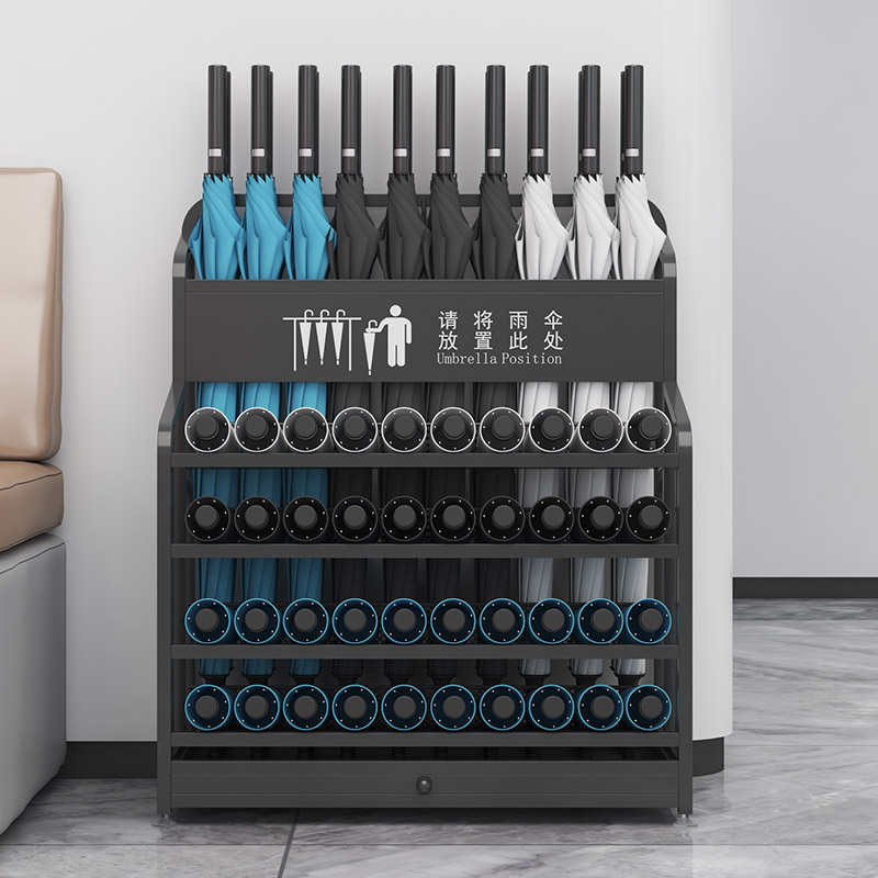 雨伞架商用酒店大堂m雨伞收纳架学校教室雨伞置放架大容量沥水伞
