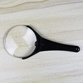 读报大号高清放大镜 思多美无边手持放大镜 专业老人阅读镜片