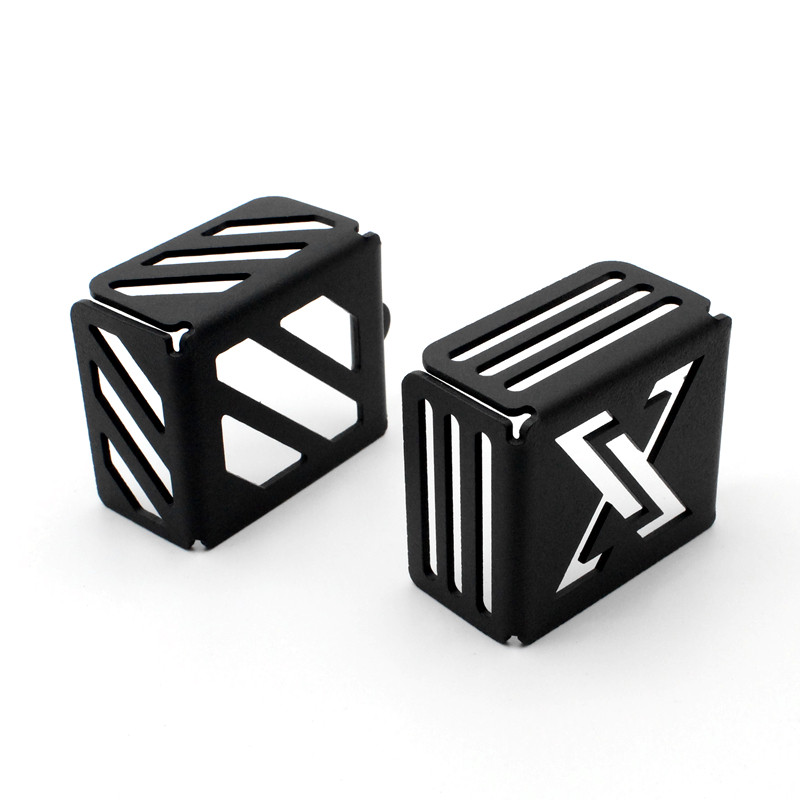 凯越500X改装后刹车q油杯罩400x油壶盖保护盖不锈钢刹车油壶盖子