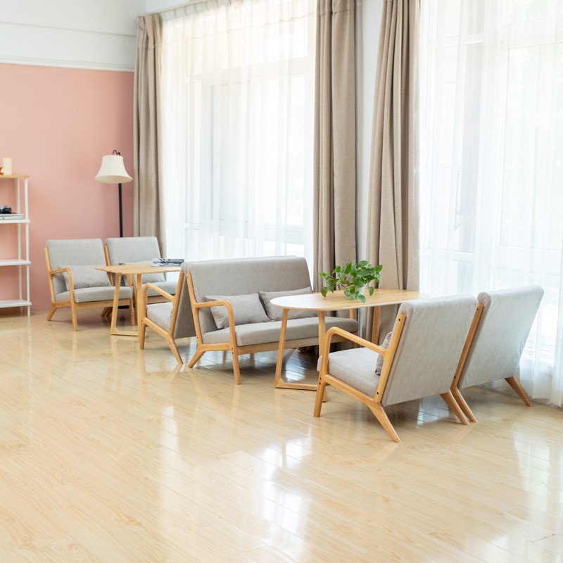 休闲接待桌椅沙发茶几组合大厅民宿客房茶室阳台店铺会客沙发组合