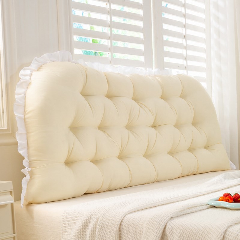 新款简约床头靠垫卧室双人护腰大靠背女生宿舍床上加厚靠枕免拆洗