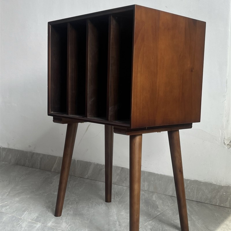 黑胶唱片收纳架黑胶机留声机唱片收纳柜杂志柜沙发边柜床头柜书柜