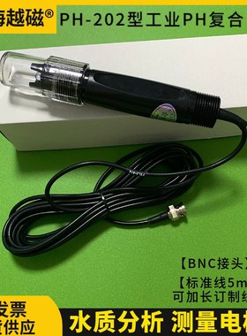 PH202污水工业在线PH电极/PH探头/PH复合电极 PH-202型污水PH探头