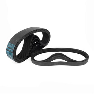 RPP加海绵彩胶180双面齿形带DA 圆弧橡胶同步带HTD 5M910STS