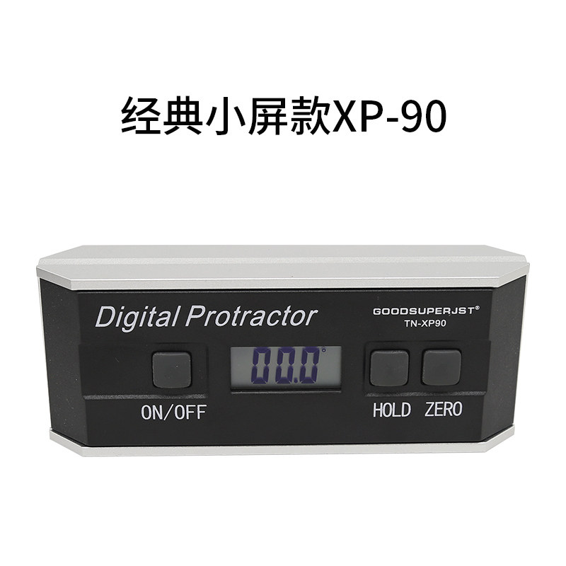 德国芯片小屏数显倾角仪 PRO360数显角度尺TN-XP90铝合金带磁水平