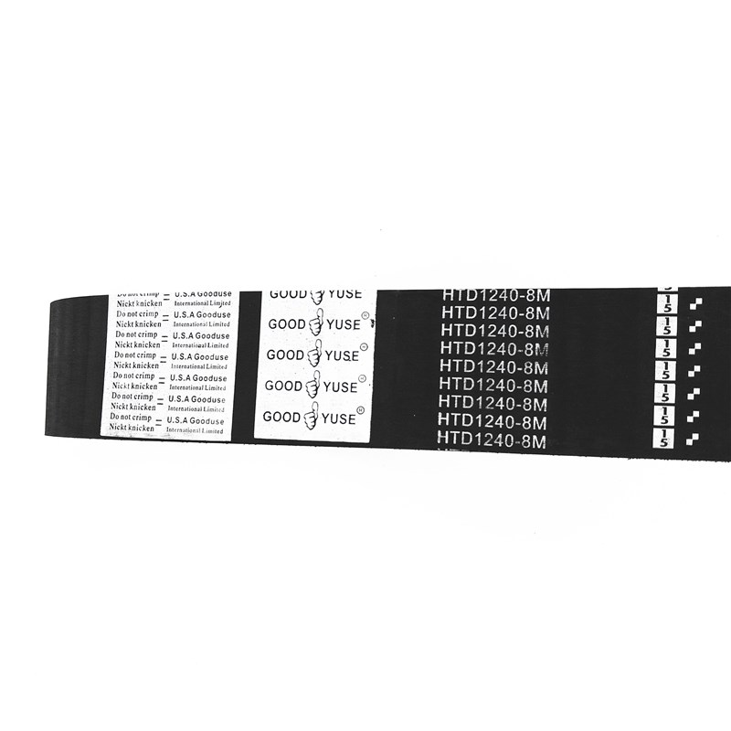 HTD 8M1240同步带155齿加海绵彩胶同步皮带双面齿形传动带DA DB