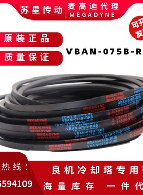 代理MEGADYNE麦高迪VBAN075BRHS良机冷却塔皮带VBAN110BL