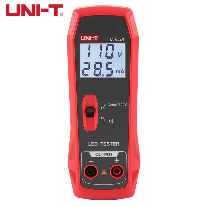 优利德LED灯测试仪灯珠检测电视机显示器LED电路通道测量UT659A/D