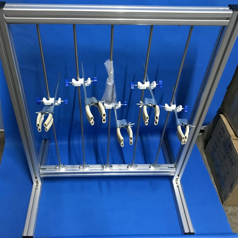 60*80层析柱架子/高强度铝合金架子/中压层析柱架子/离子交换柱架